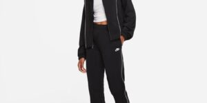W NSW ESSNTL PQE TRK SUIT DD5860-011 $45.71