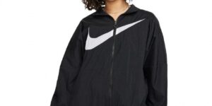 W NSW ESSNTL WVN JKT HBR DX5864-010 $53.48