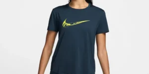 W NK ONE SWOOSH HBR DF SS TOP FV6373-478 $20.13