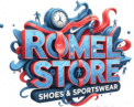 logo del nombre de la web romel store